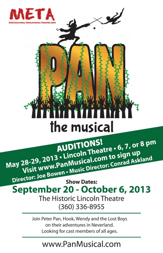 Pan Audition Poster